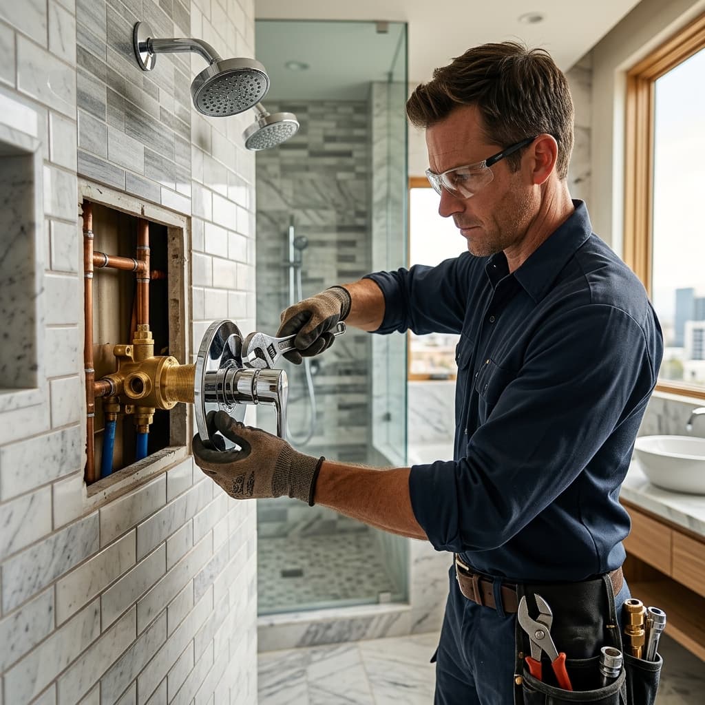 Bathroom and Laundry Fixture Installation Requirements: CPC Section 422 Compliance for C-36 Exam — carousel title card