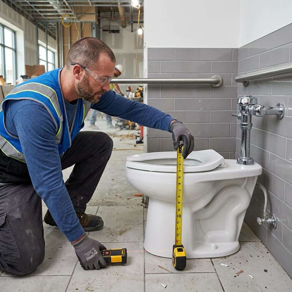 Water Closet Accessibility Standards — C-36 exam visual