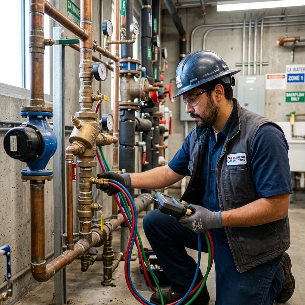 Understanding Backflow and Its Dangers — C-36 exam visual