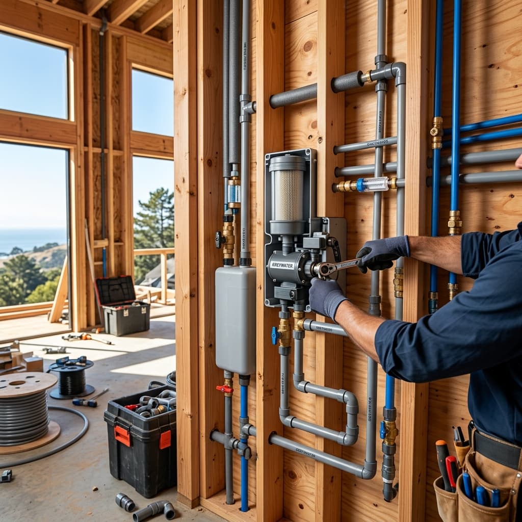California Plumbing Code Section 422 Greywater Systems: C-36 Exam Requirements and Installation Standards — carousel title card