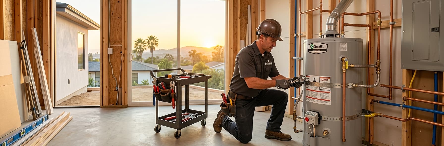 California Water Heater Installation Requirements: CPC Code Compliance for C-36 Exam Success — featured header image for C-36 exam study guide
