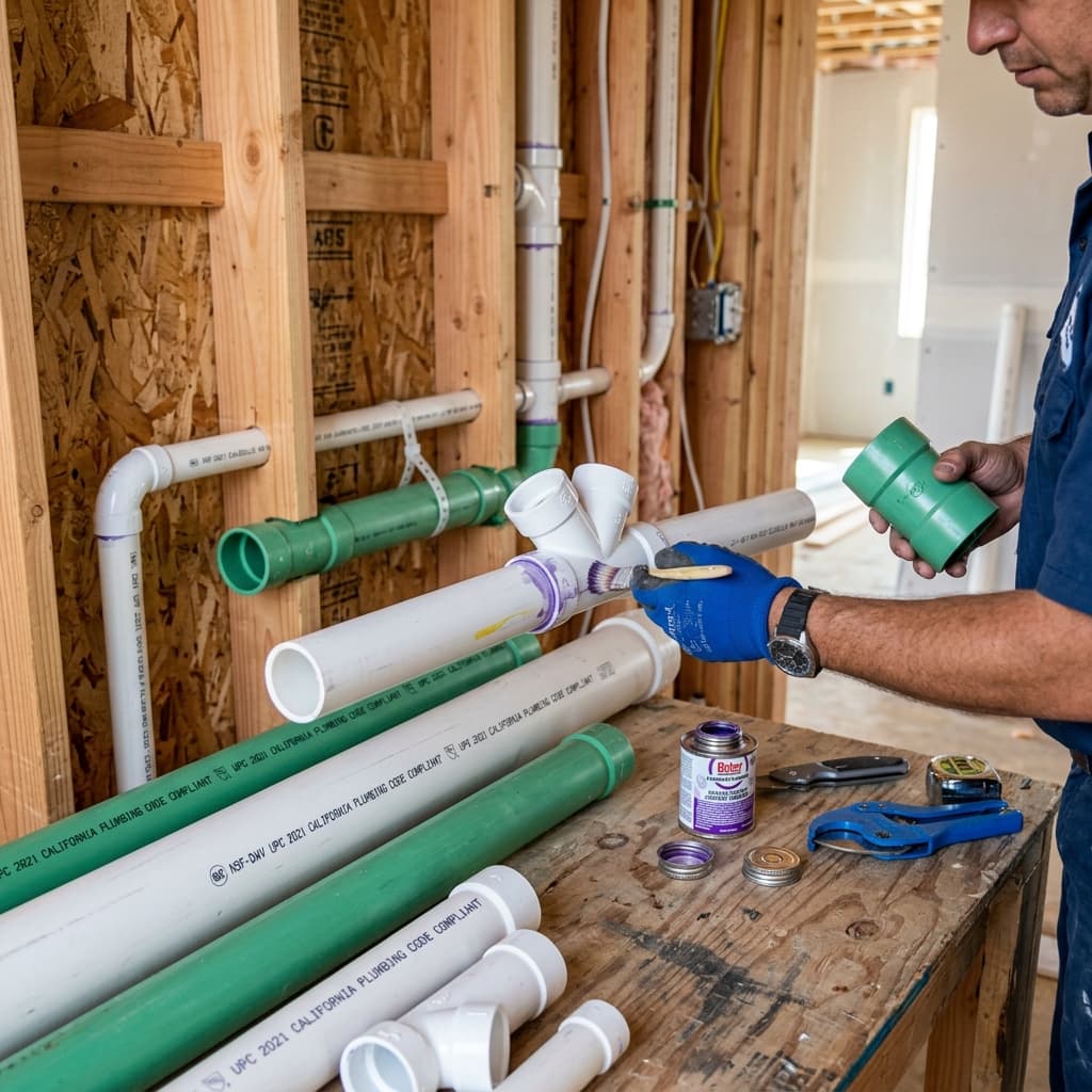 Introduction: Understanding California Plumbing Code DWV Systems — C-36 exam visual