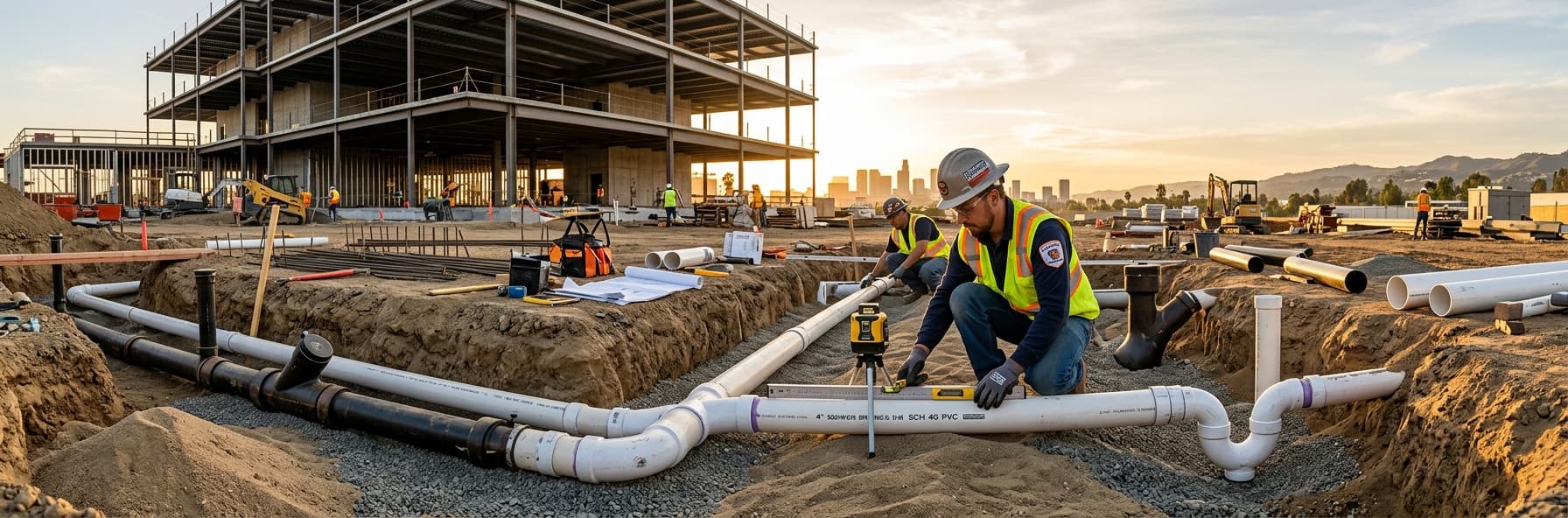 CPC Section 403 Complete Drainage System Design: Sizing, Slope, and Trap Configuration — featured header image for C-36 exam study guide