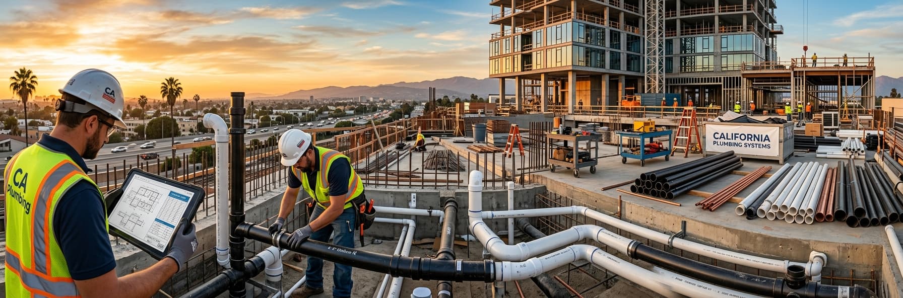 CPC Section 403 Drainage System Calculations: Fixture Unit Load Demand vs. Supply Methods — featured header image for C-36 exam study guide