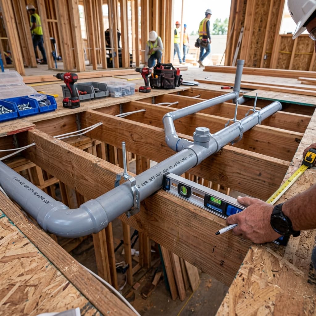 Understanding Horizontal Drainage Piping Basics — C-36 exam visual