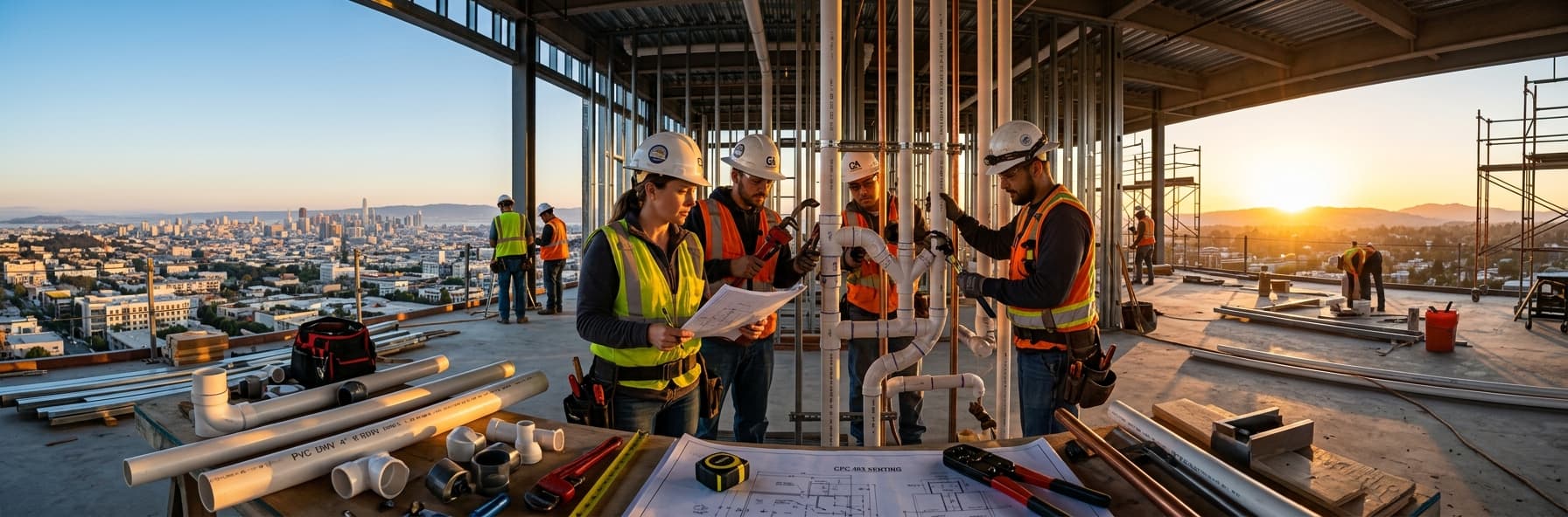 CPC Section 403 Vent System Design: Stack Sizing, Wet Vent Configuration, and Common Exam Mistakes — featured header image for C-36 exam study guide