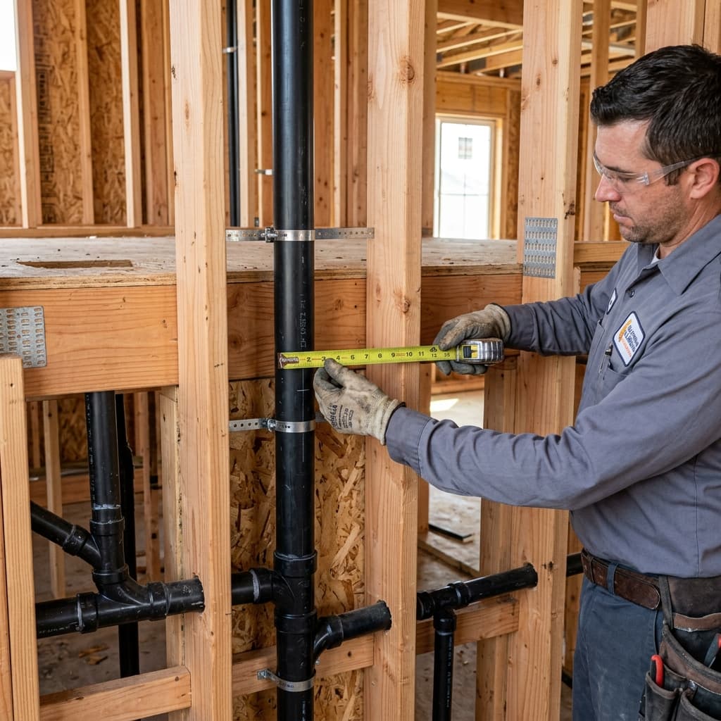 CPC Section 404.1: Primary Vent Stack Sizing Requirements — C-36 exam visual