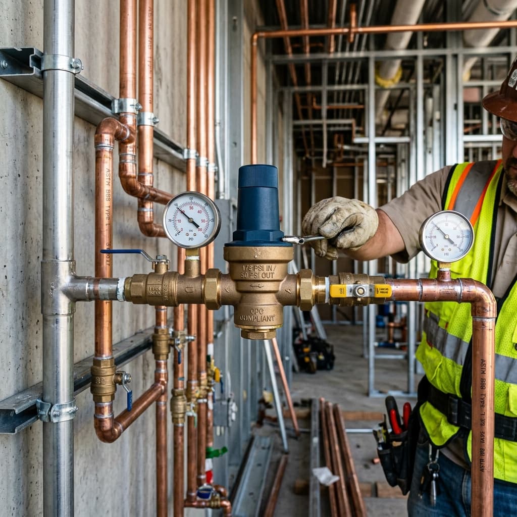 Pressure Regulation Requirements Under CPC Section 422 — C-36 exam visual