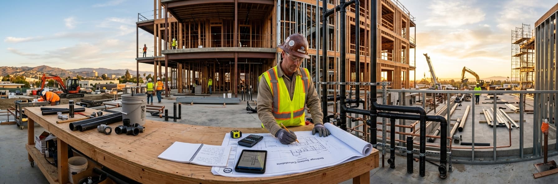 Drainage System Calculations: Fixture Unit Load and Stack Sizing for C-36 Exam Success