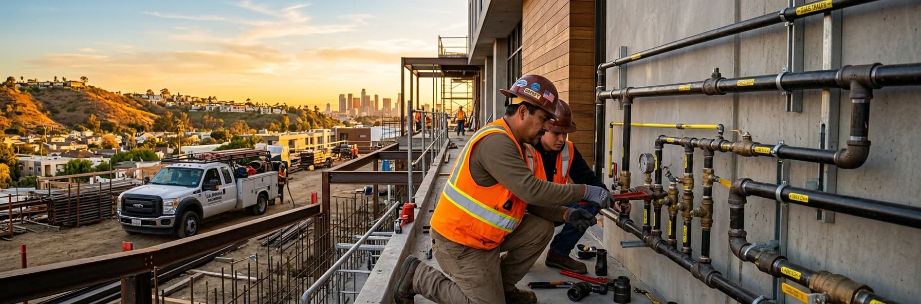 Gas Line Sizing and Installation: California Plumbing Code Section 422 Requirements for C-36 Exam Success — featured header image for C-36 exam study guide