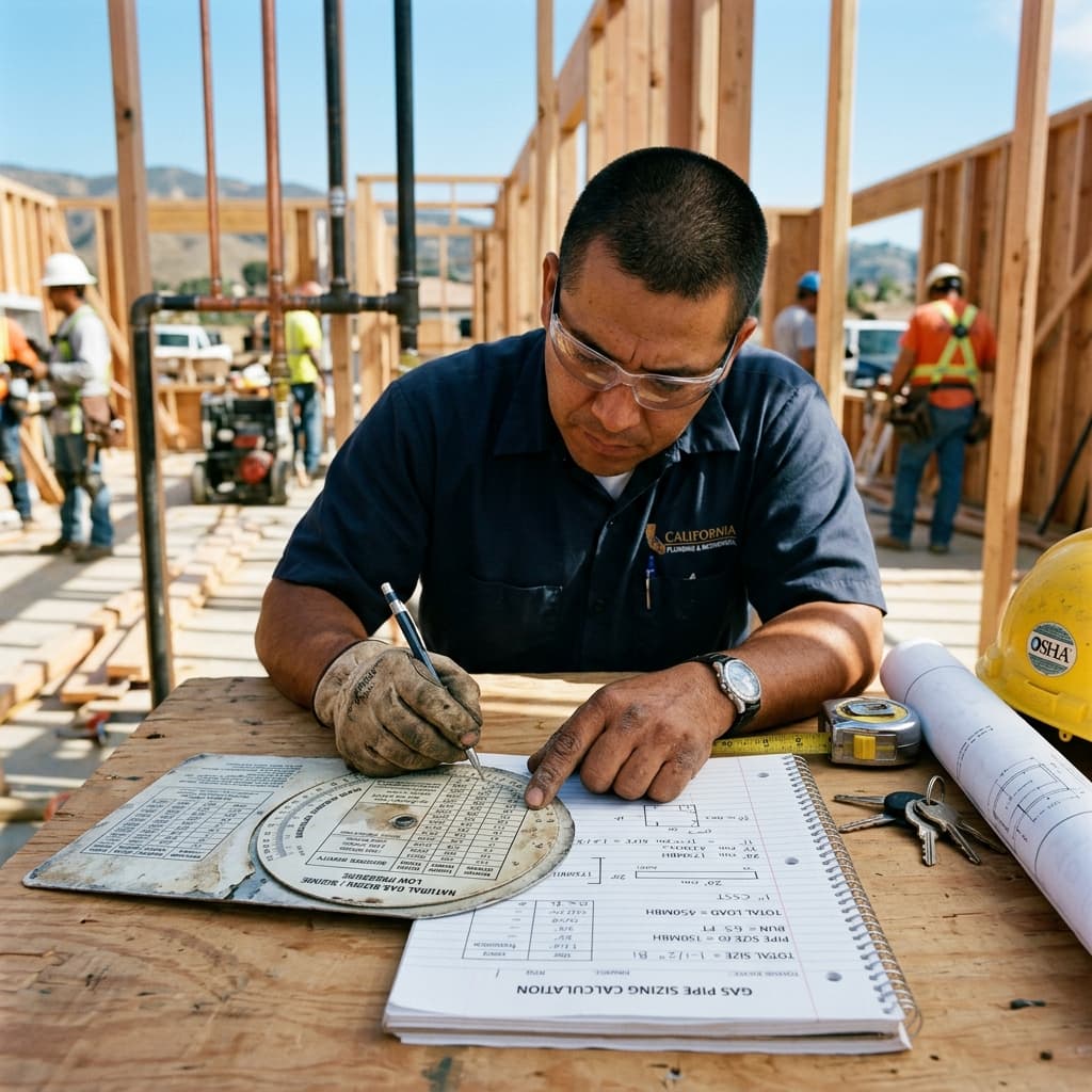 Gas Piping Sizing Calculations: The Core Competency — C-36 exam visual