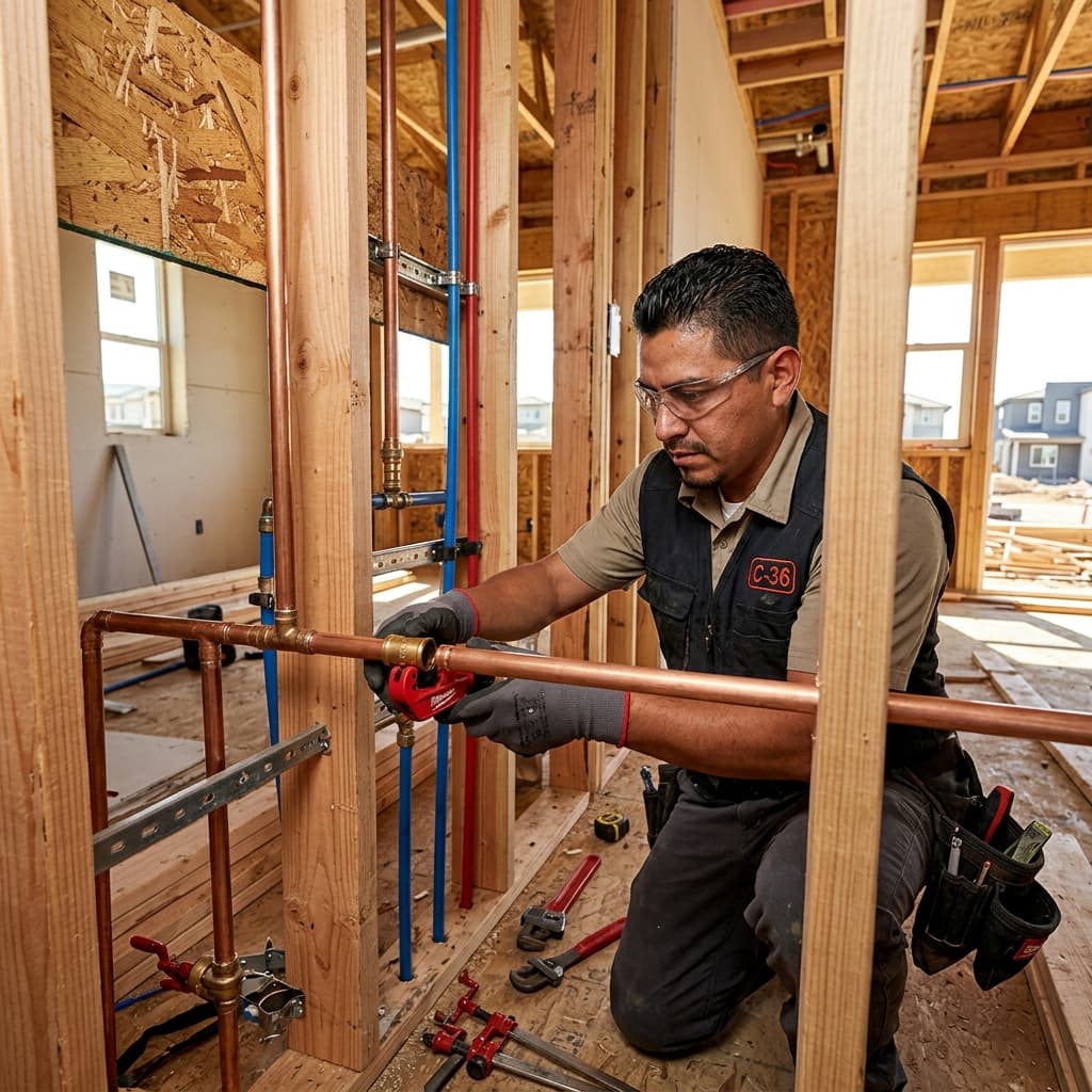Mastering Supply Line Sizing and Material Selection: CPC Section 604 Requirements for C-36 Exam Success — carousel title card