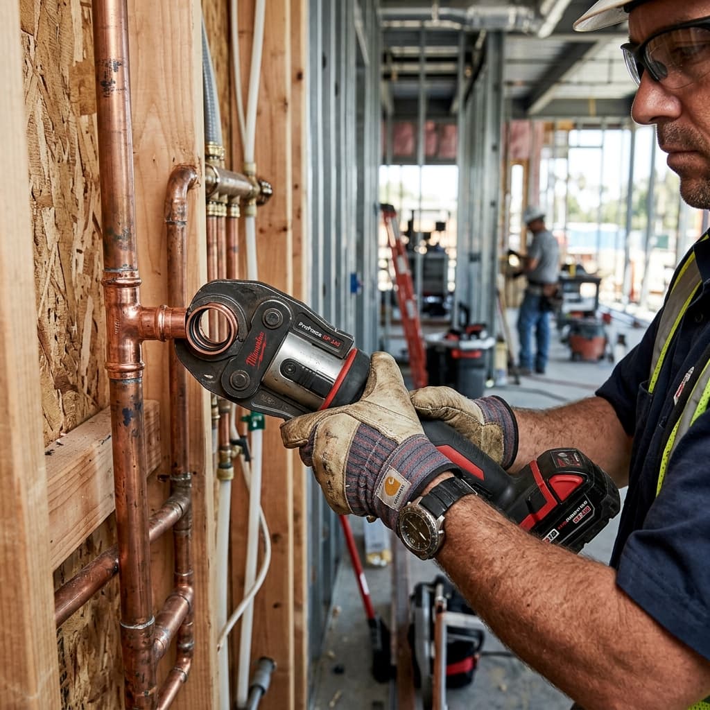 What Are Press Fittings? — C-36 exam visual