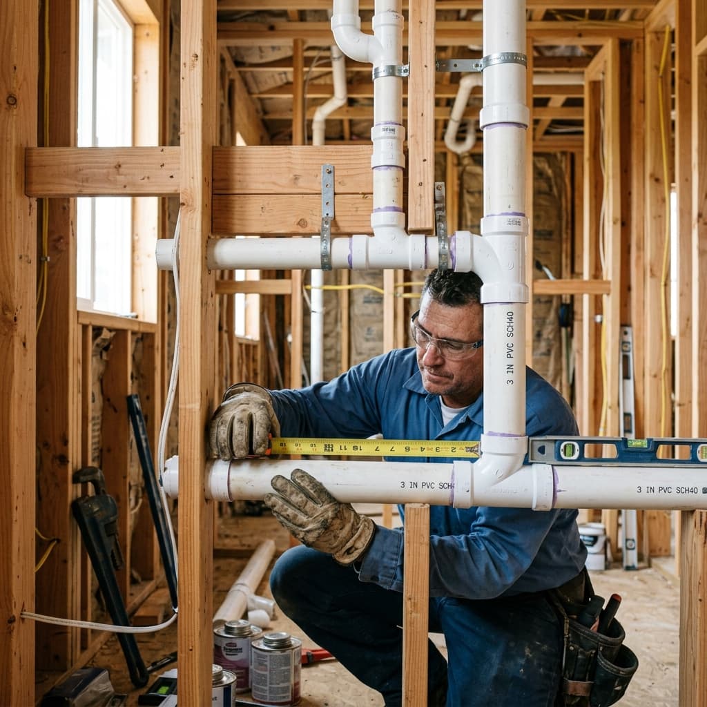 CPC Section 403: Drainage Pipe Sizing Requirements — C-36 exam visual