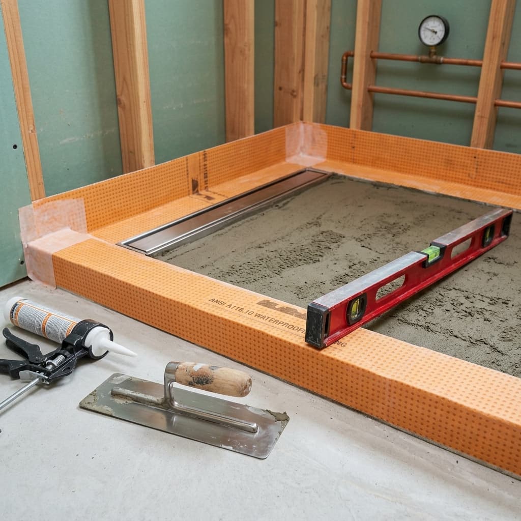CPC Section 422.1: General Requirements for Shower Pans — C-36 exam visual