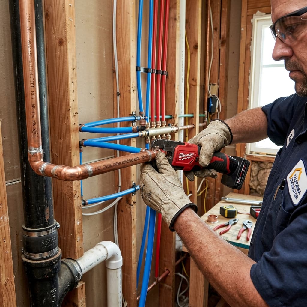 Approved Pipe Materials Under CPC Section 422 — C-36 exam visual