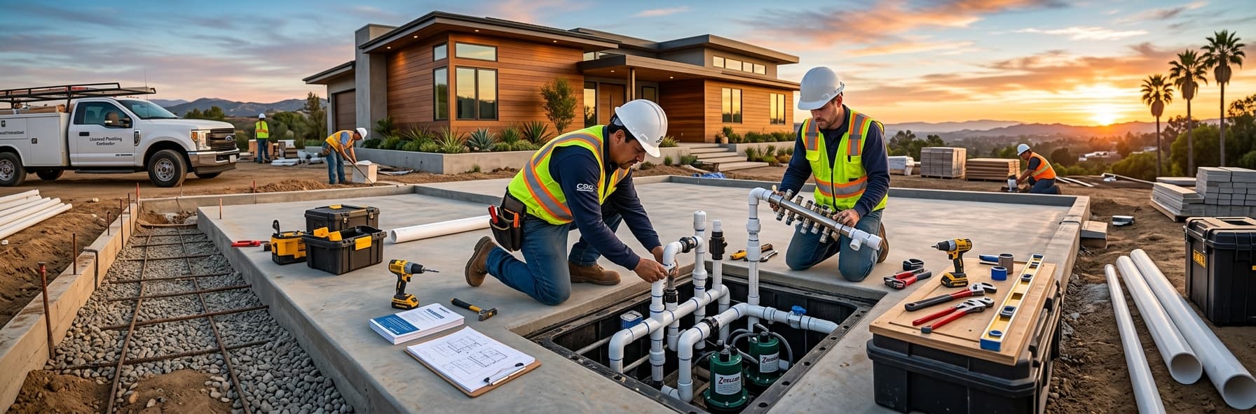 Sump Pump and Ejector Pump Installation Requirements: CPC Code Compliance for C-36 Exam Success — featured header image for C-36 exam study guide