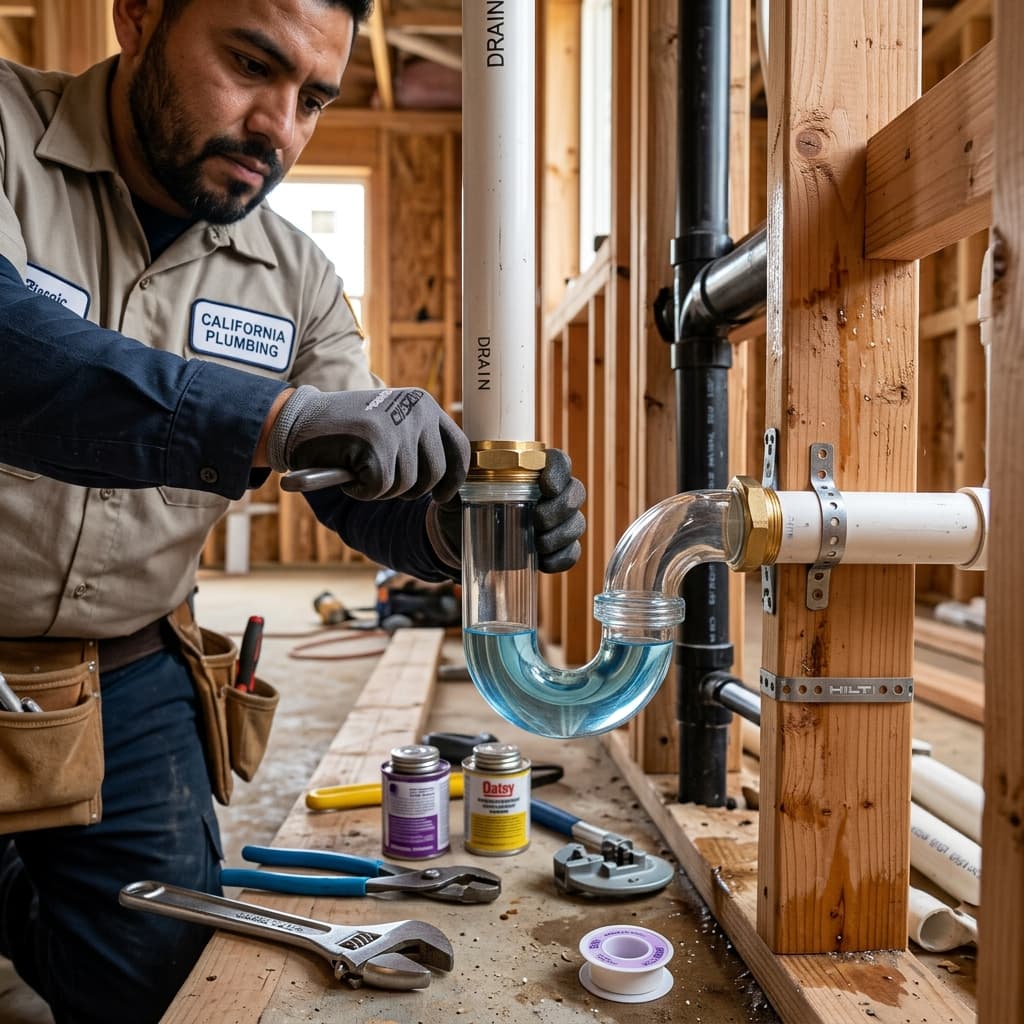 Understanding Trap Seals: The Foundation of Drainage Protection — C-36 exam visual